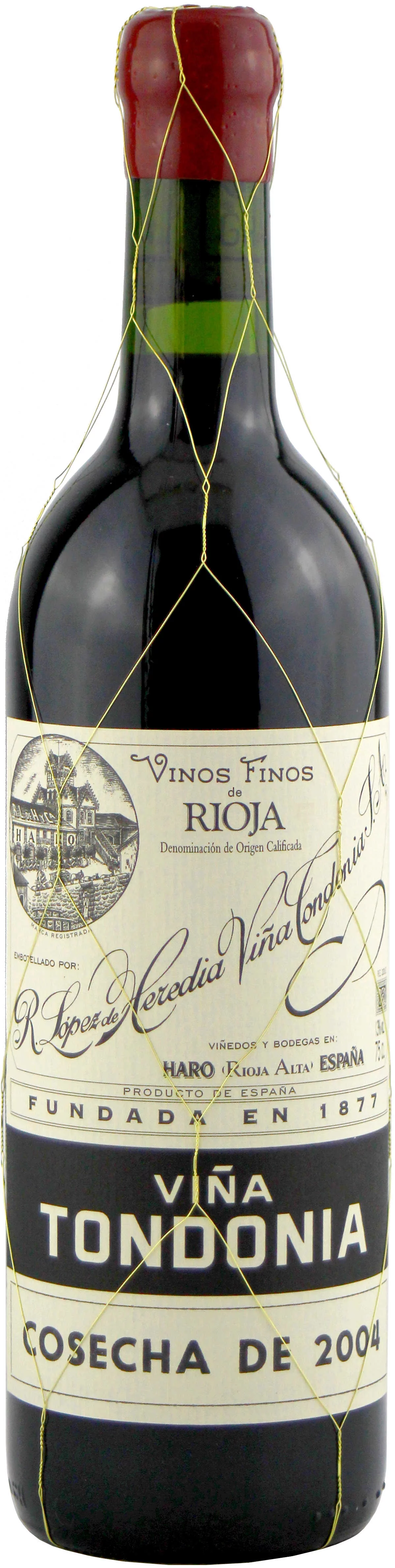 2004 Rioja Tinto Gran Reserva Viña Tondonia