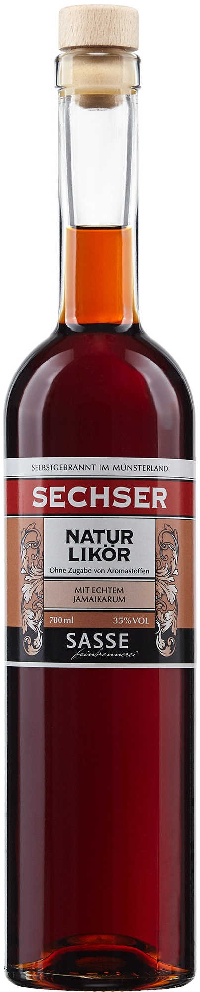Sasse Sechser Natur Likör