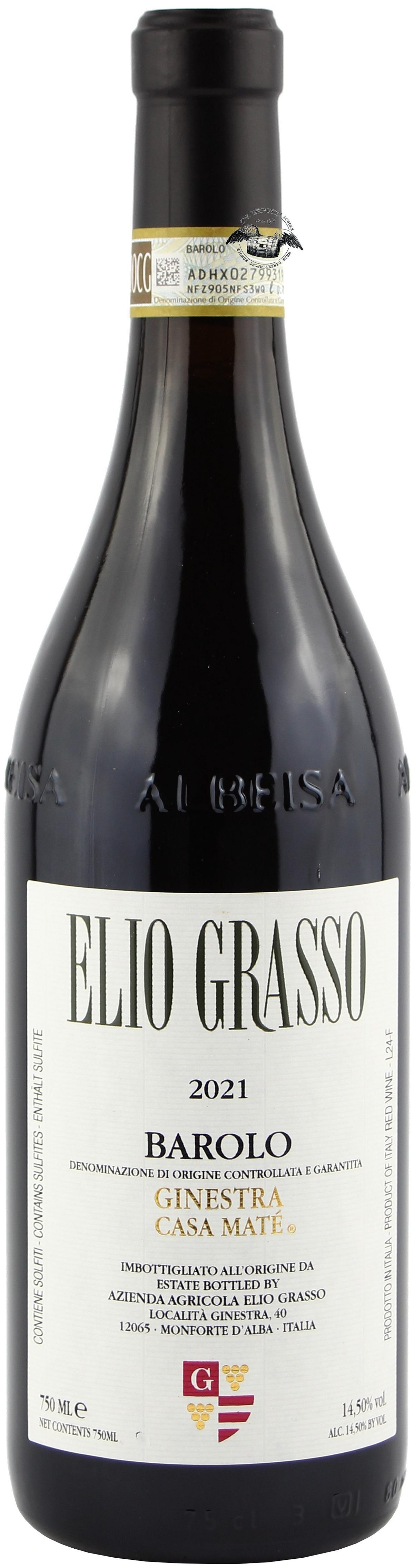 2021 Barolo DOCG 'Ginestra Casa Maté'
