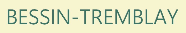 Bessin-Tremblay Logo in Grün auf hellem Hintergrund - Vorderansicht
