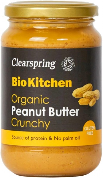 Clearspring - Organic Peanut Butter, Crunchy 350 g