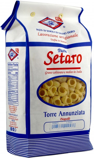 Pastificio Fratelli Setaro - Pasta Gomiti 1 kg, Setaro